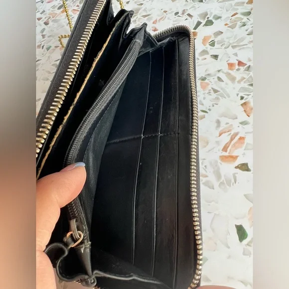 GUCCI Leather & Bamboo Wallet - Picture 4 of 14